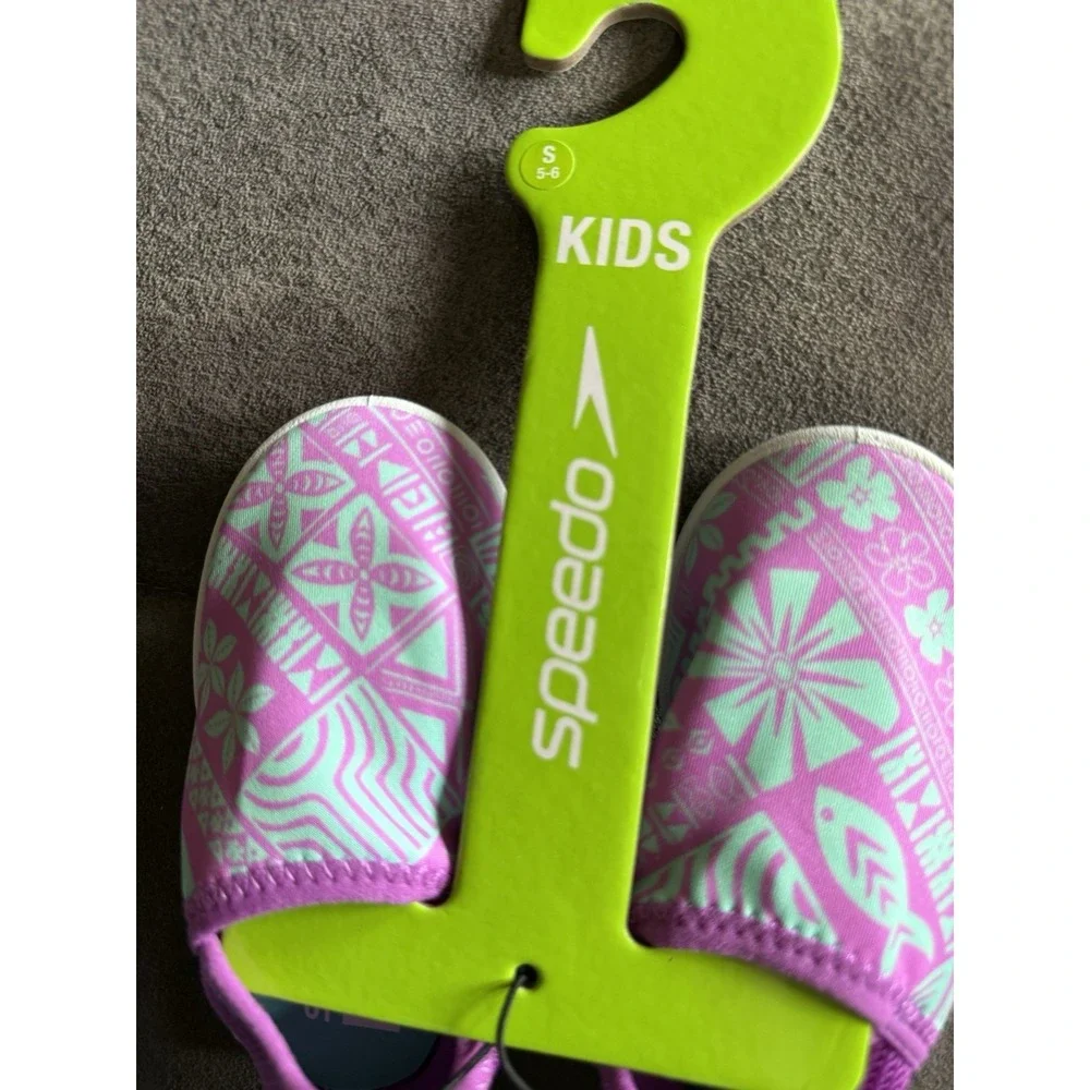 Speedo Kids Small 5-6,‎ Splash And Sun Bootie, Neon Violet Color